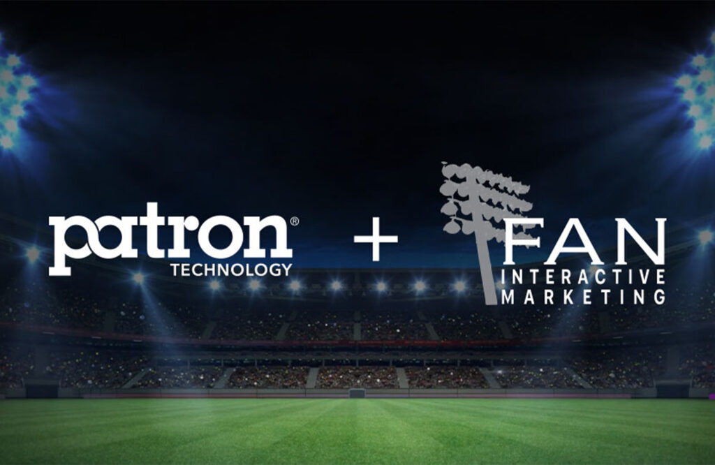 Illustrative that shows Patron Technology acquiring Fan Interactive Marketing