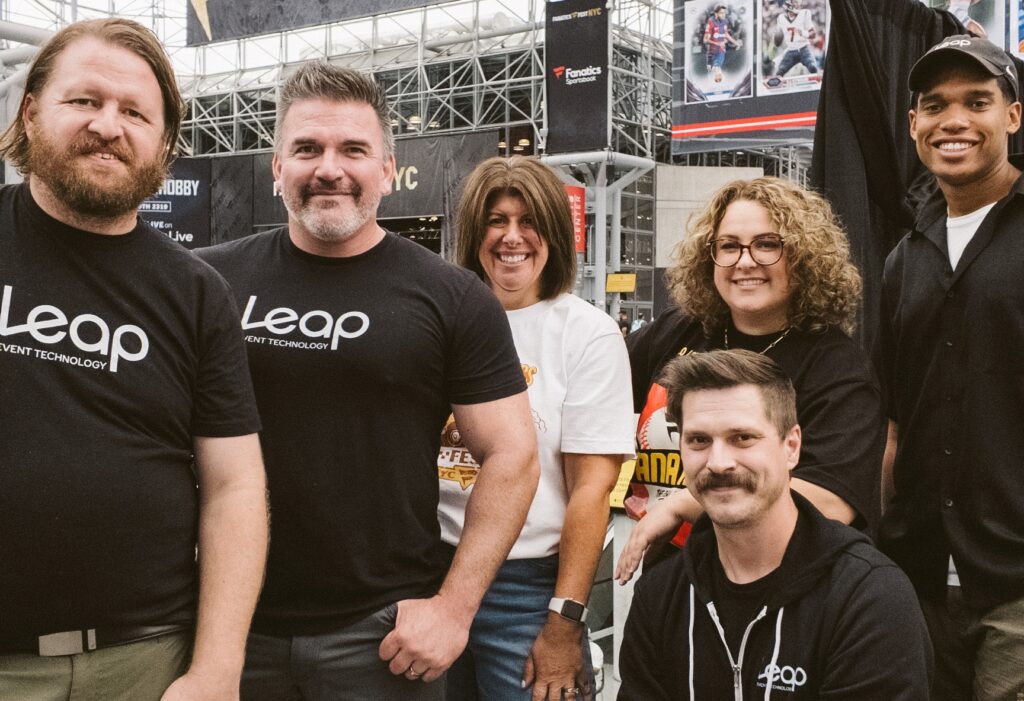 group of Leap Event Technology employees