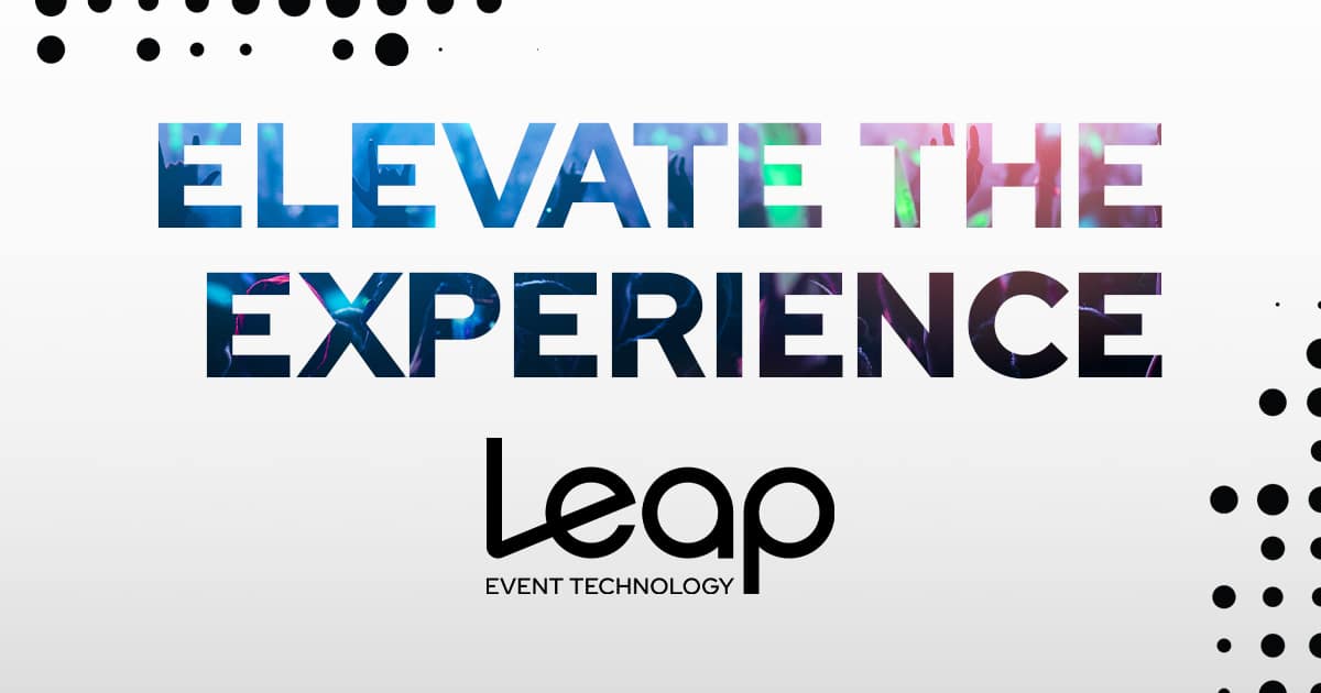Leap Event Technology - Elevate the Experience banner