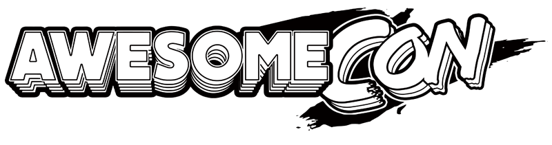 awesome con logo black
