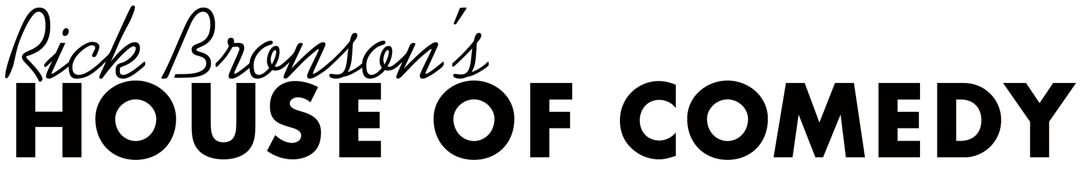 rick bronsons house of comedy logo
