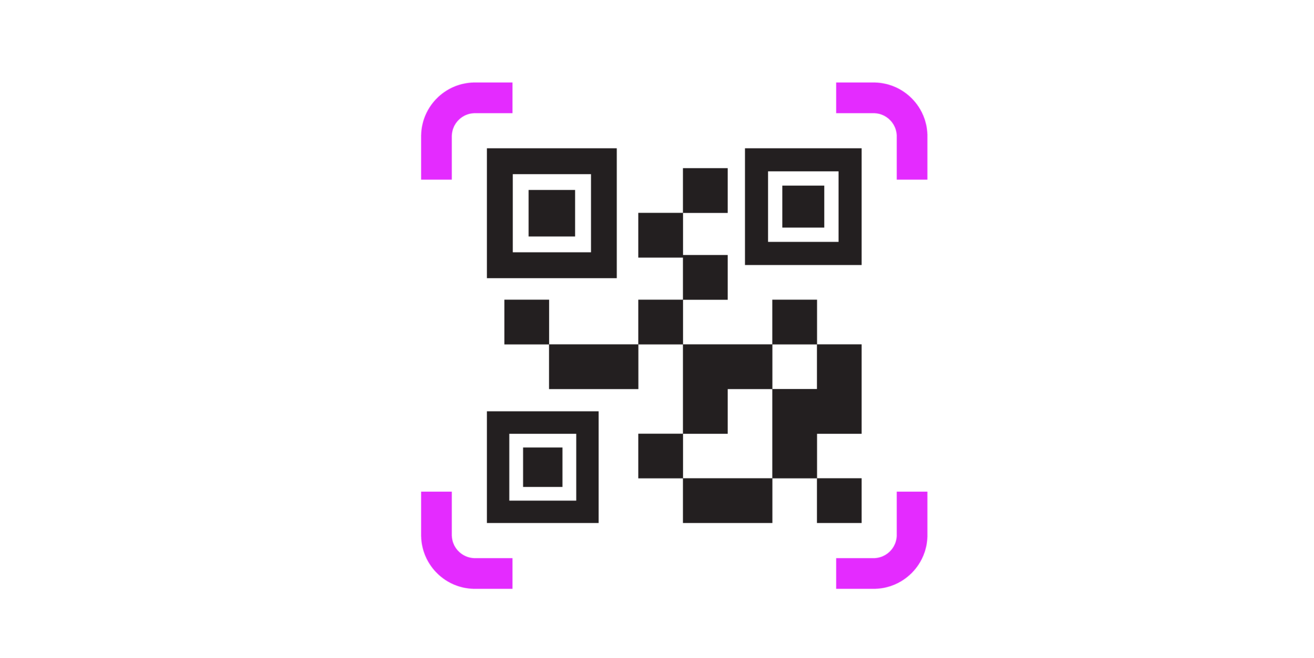 An icon of a QR code