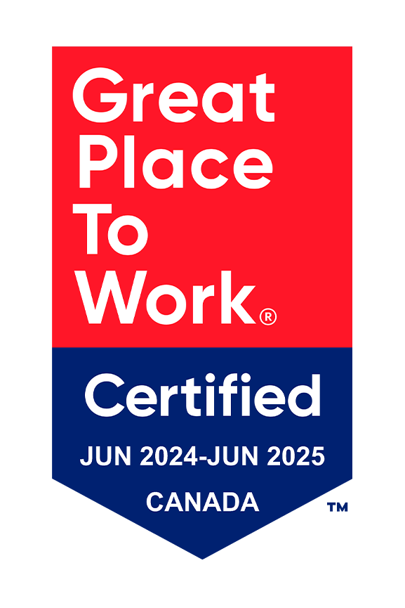 Great Place to Work Certification for Jun 2024-Jun 2025, Canada