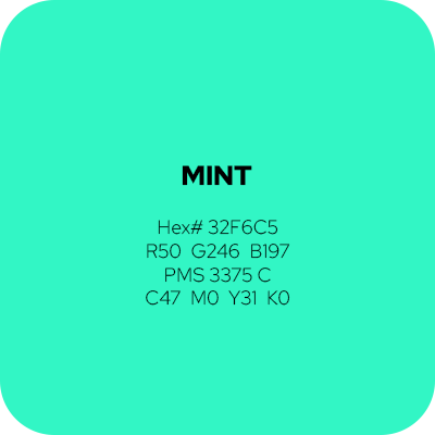 ColorSwatch_Mint_wText Mint color swatch with text