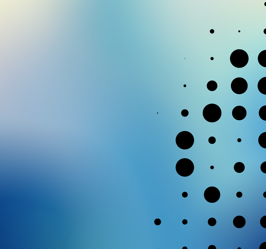 DotPattern_4-2 dot pattern blue green gradient with black dots 4-2