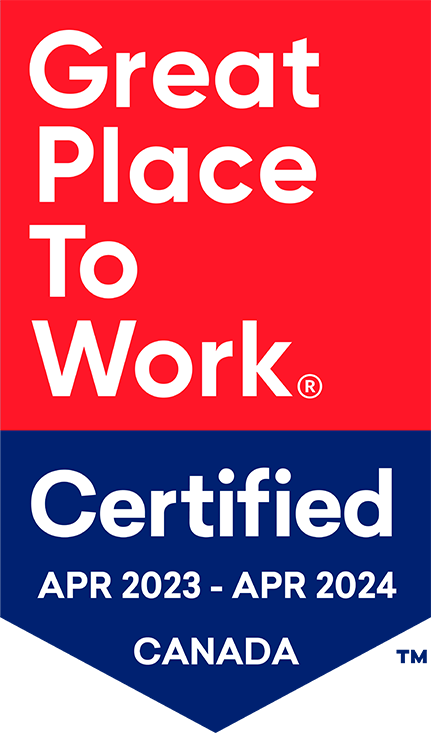Great Place to Work Certification for Apr 2023-Apr 2024, Canada